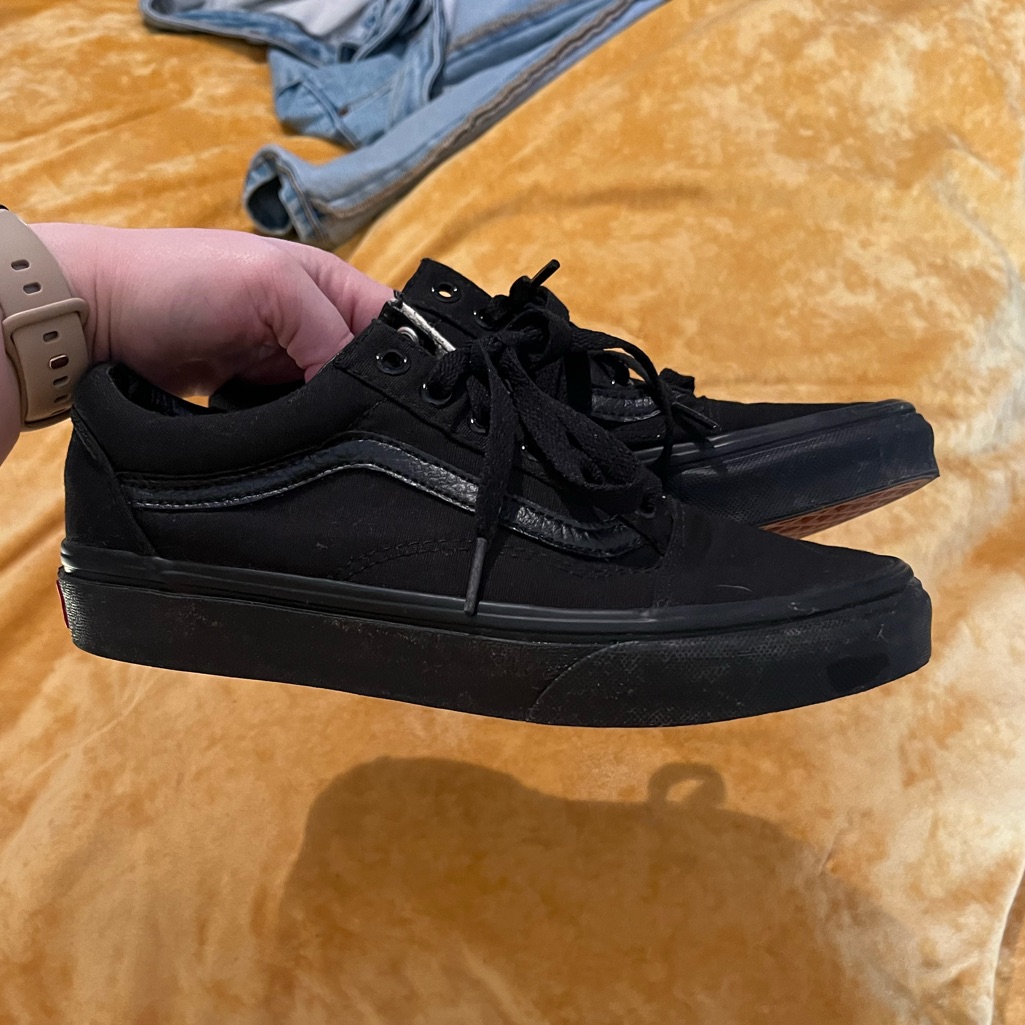 Black On Black Vans